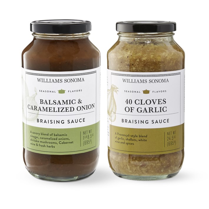 Balsamic Caramelized Onion & 40 Cloves Garlic Braising Sauces