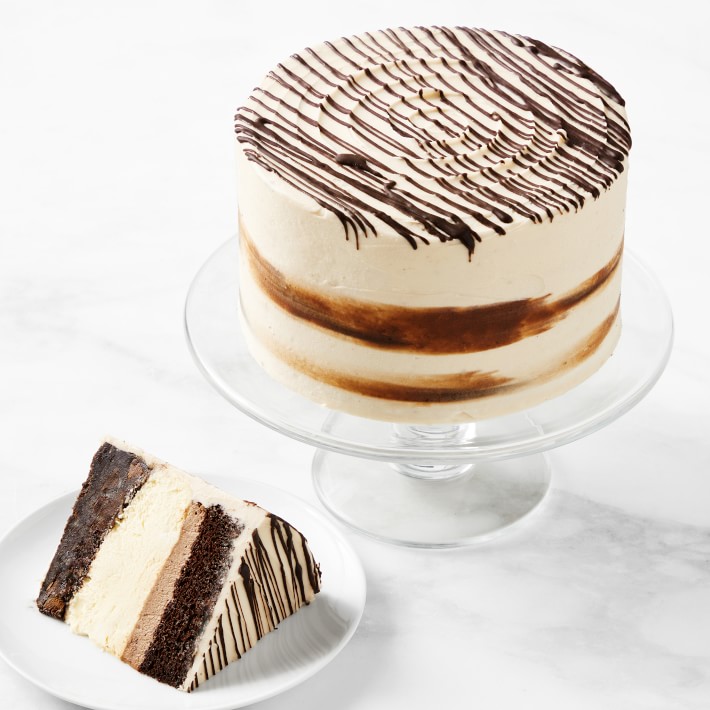Brownie Cheesecake Layer Cake, Serves 8-10