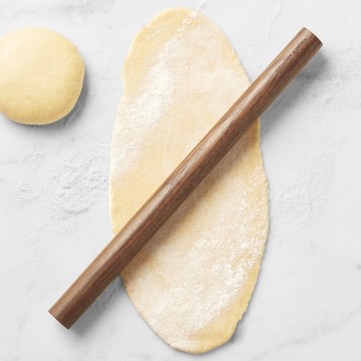 Thin Walnut Pasta Rolling Pin