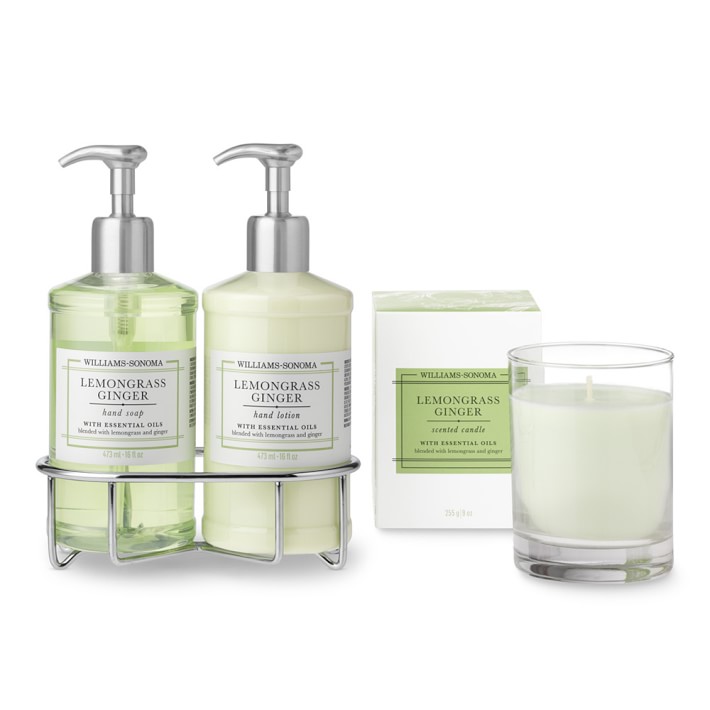 Lemongrass Ginger Hand Soap & Lotion 4-Piece Set