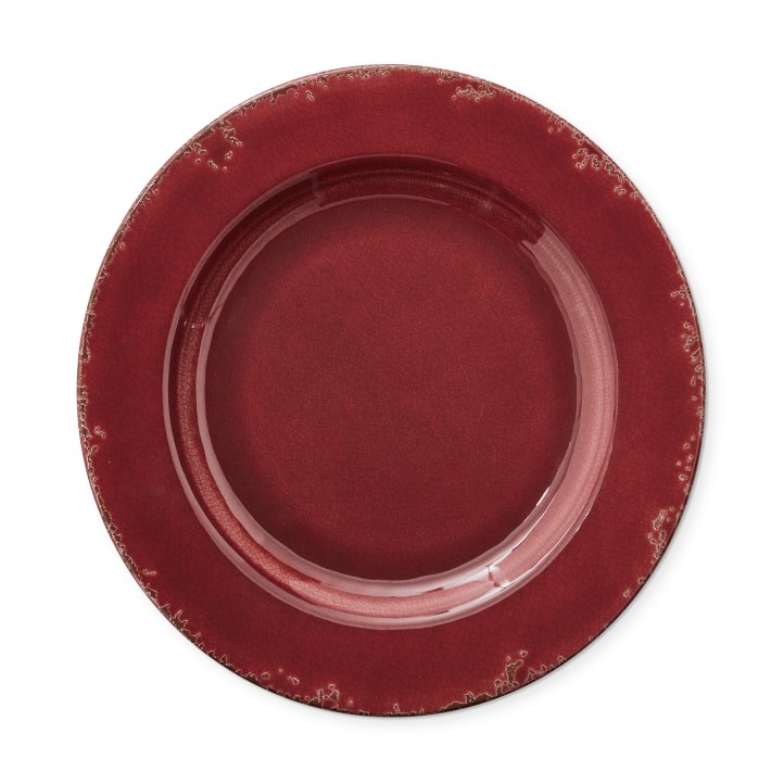 Rustic Outdoor Melamine Ruby Dinnerware Collection