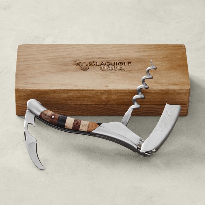 Laguiole En Aubrac Waiters Corkscrew Wine Opener, Woodstock