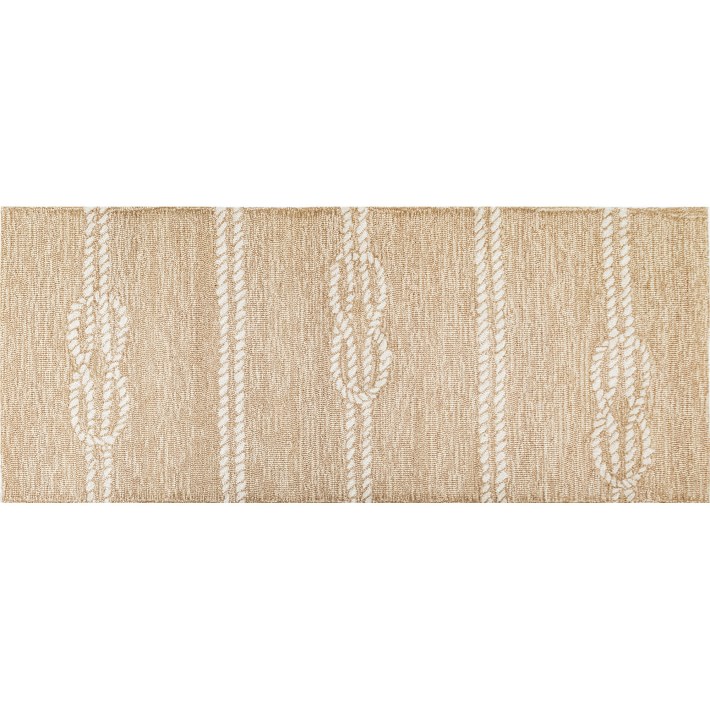 Nautical Rope Indoor\u002FOutdoor Rug