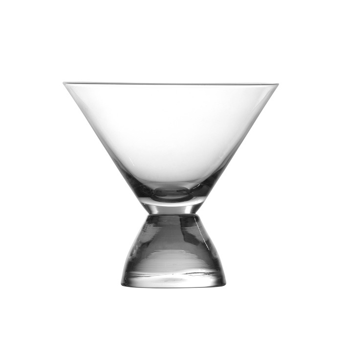 After Hours Stemless Martini Glasses, Set of 6