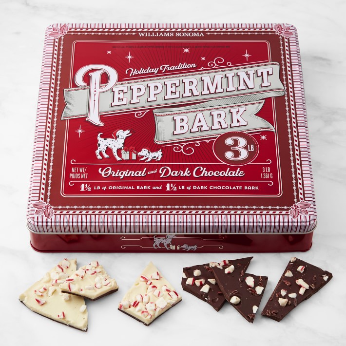 Classic and Dark Peppermint Bark Sampler, 3lbs