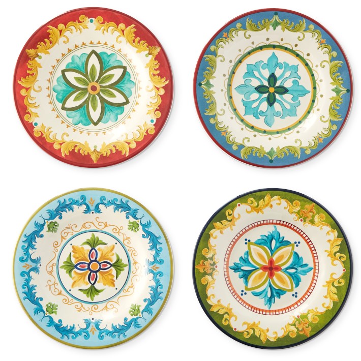 Sicily Outdoor Melamine Appetizer Plate