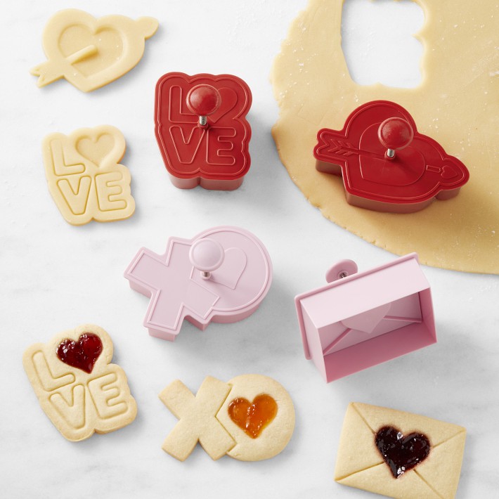 Sweetheart Thumbprint Cookie Cutters Set of 4