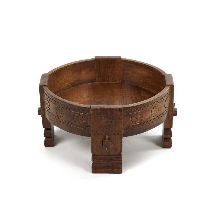Austin Reclaimed Natural Carved Stand