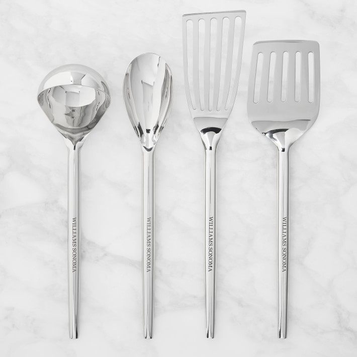 Stainless-Steel Utensils, Set of 4