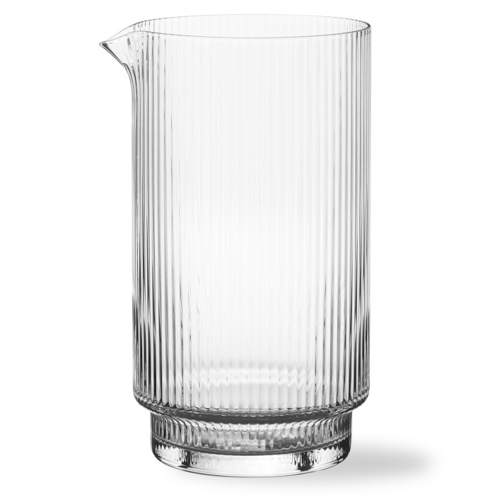 Modern Optic Mixing Glass