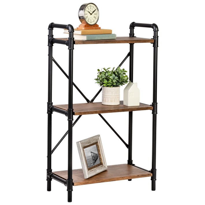 3-Tier Pipe Shelving