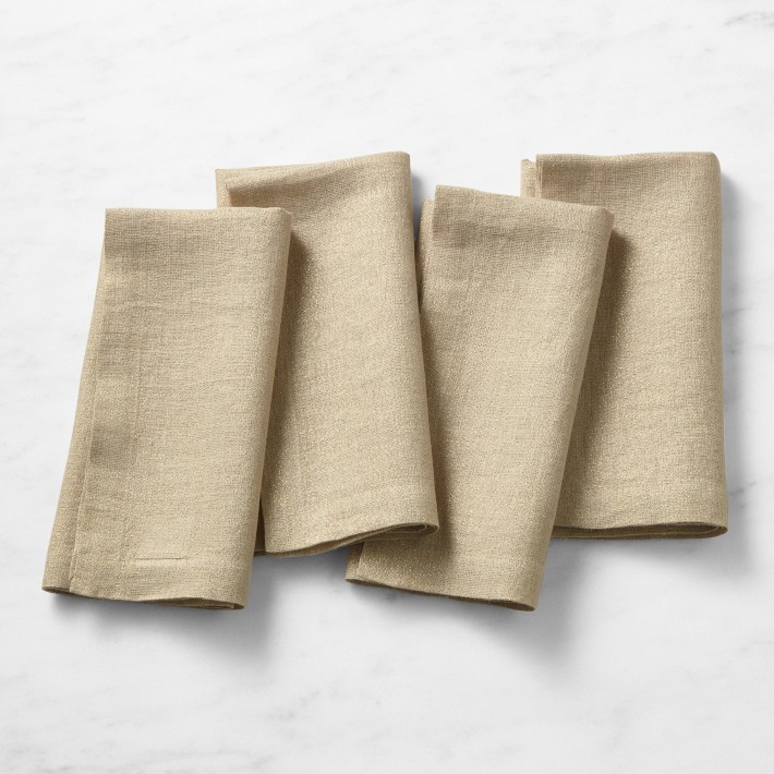 Metallic Napkins, Set of 4