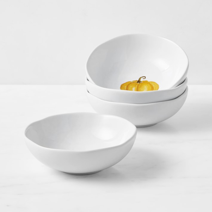 Sugar Pumpkin Bowls, Set of 4