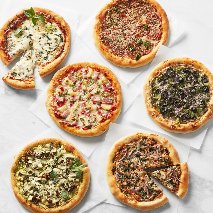 Mini Pizzas, Set of 6