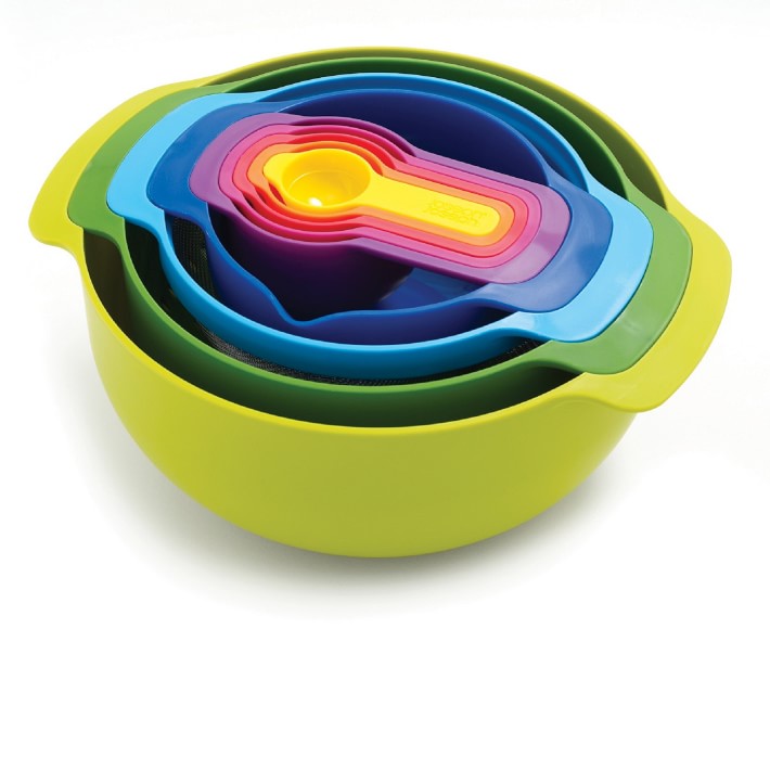 Joseph Joseph Nest 9 Plus, Compact Food Preparation Set