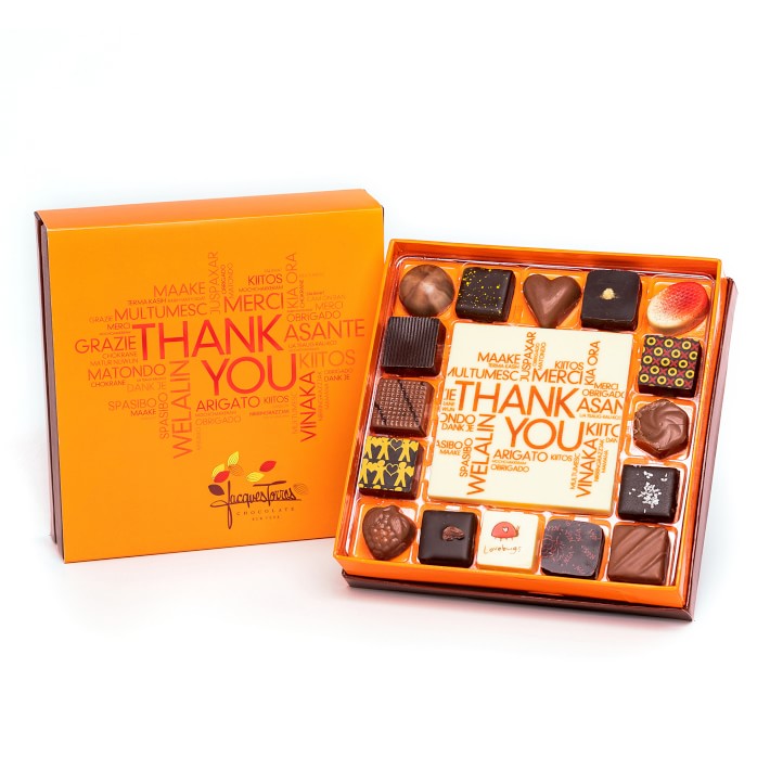 Jacques Torres Assorted Bonbons, 16-Piece, Thank You