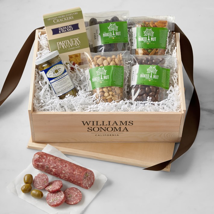 Dried Fruit, Nuts & Savory Gift Crate
