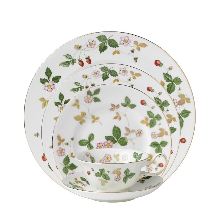 Wedgwood Wild Strawberry 5-Piece Dinnerware Set