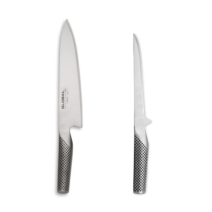 Global Classic Butcher's Starter Knives, Set of 2