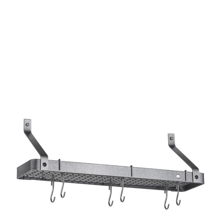 Enclume Grande Cuisine Bookshelf Pot Rack
