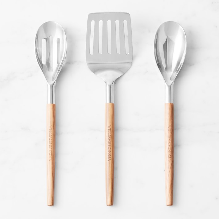 Olivewood Stainless-Steel Essential Tools Set