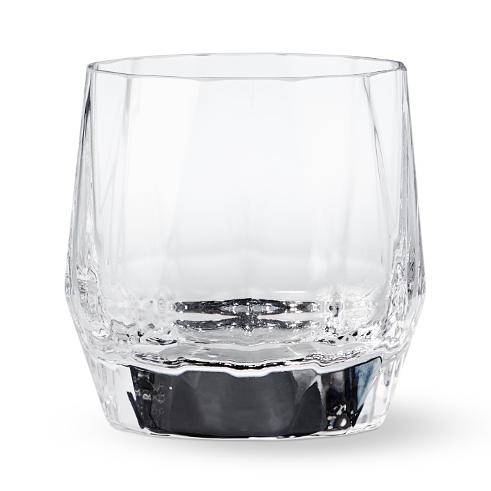 Faceted Short Tumbler Glasses