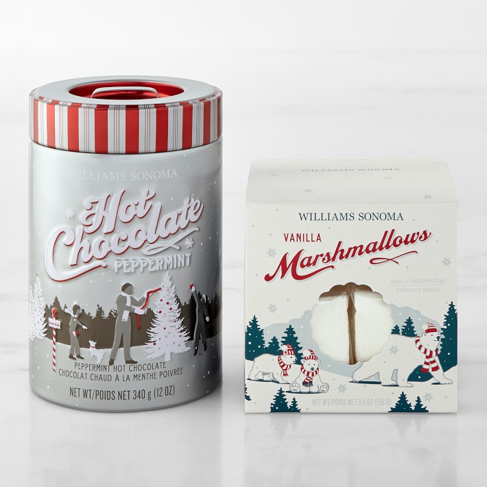 Peppermint Hot Chocolate & Vanilla Marshamallow Set