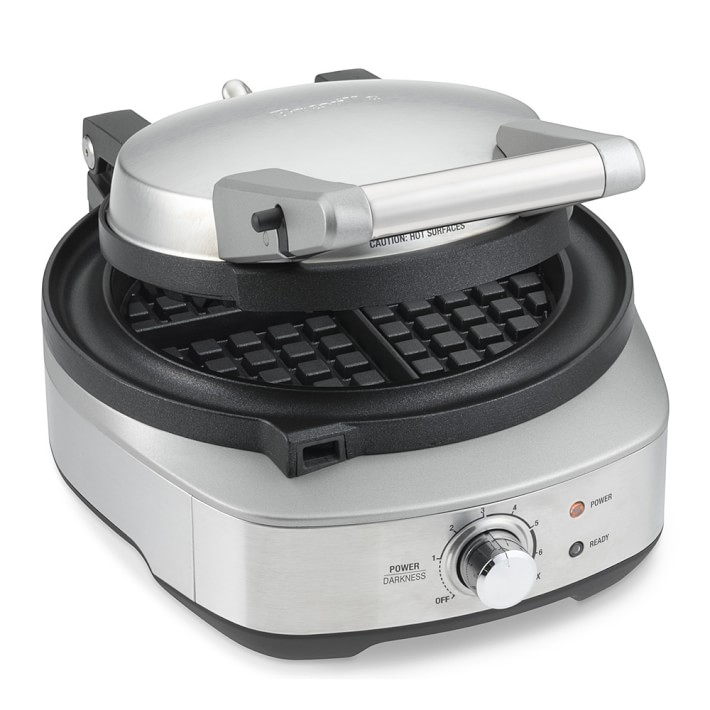 Breville No-Mess Classic Round Waffle Maker