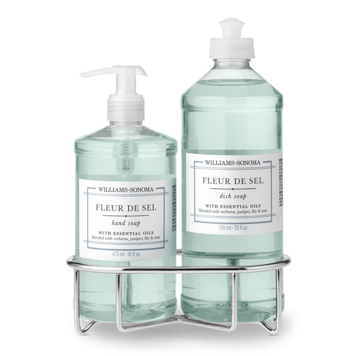 Fleur de Sel Hand Soap & Dish Soap 3-Piece Kitchen Set