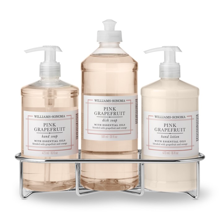 Pink Grapefruit Hand Soap & Lotion 4-Piece Set