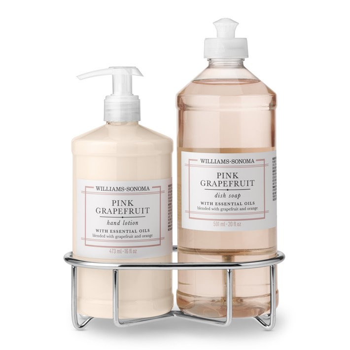 Pink Grapefruit Lotion & Dish Soap 3-Piece Kitchen Set