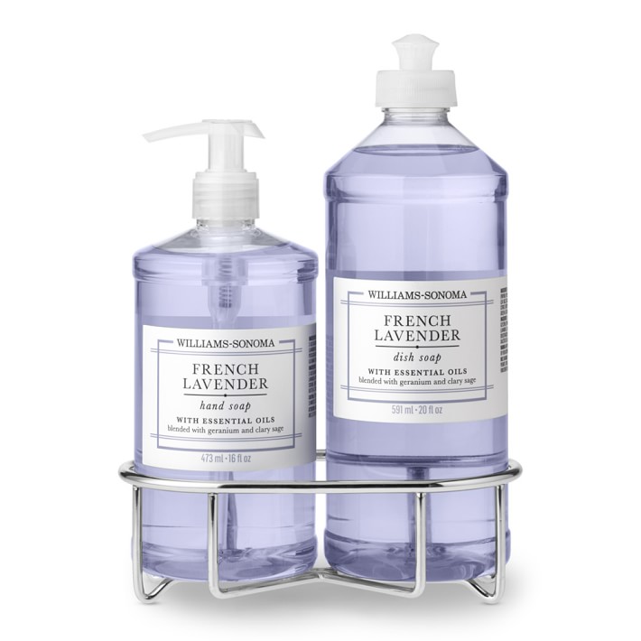 French Lavender Hand Soap & Dish Soap 3-Piece Kitchen Set
