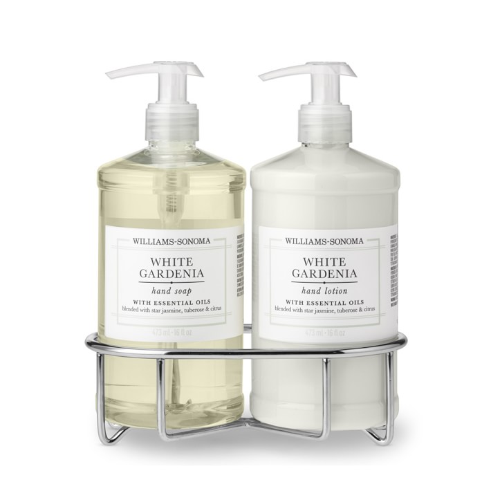 White Gardenia Hand Soap & Lotion 3-Piece Set