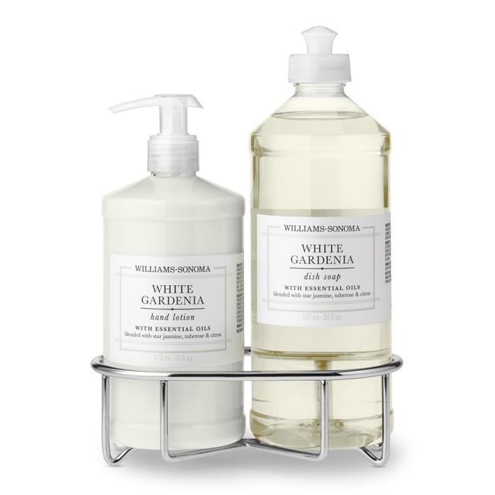 White Gardenia Lotion & Dish Soap 3-Piece Kitchen Set