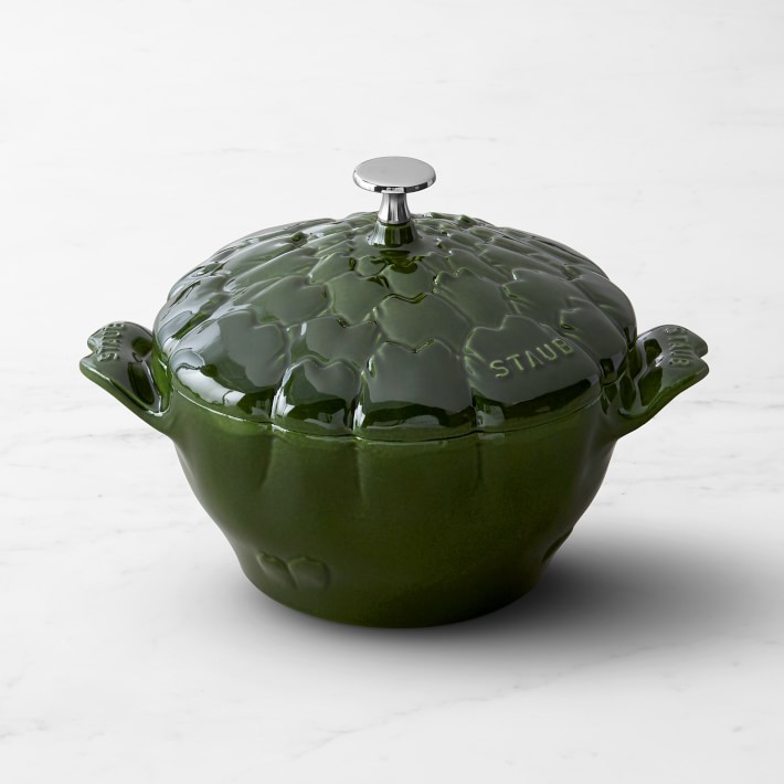 Staub Enameled Cast Iron Artichoke Cocotte