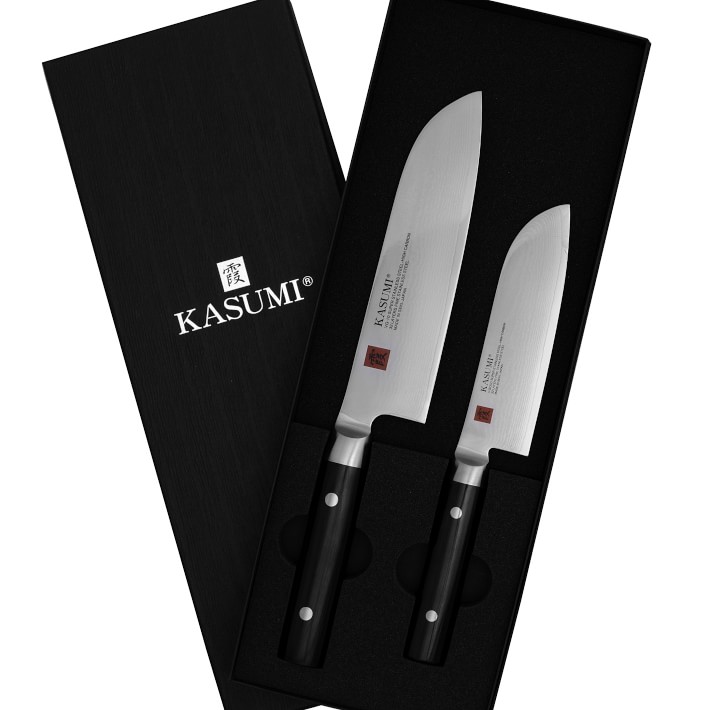 Kasumi Santoku Knives, Set of 2