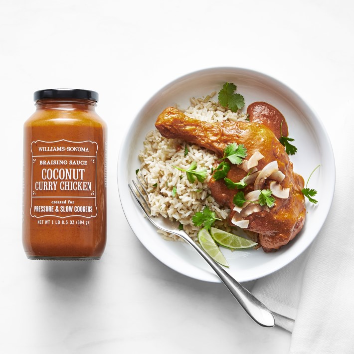 Pressure & Slow Cooking Sauce, Coconut Curry Chicken