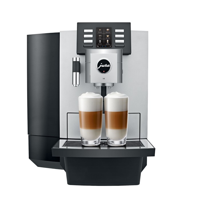 JURA X8 Fully Automatic Espresso Machine, Platinum