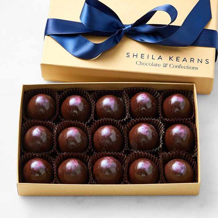 Dark Chocolate Peanut Butter Olallieberry, Set of 15