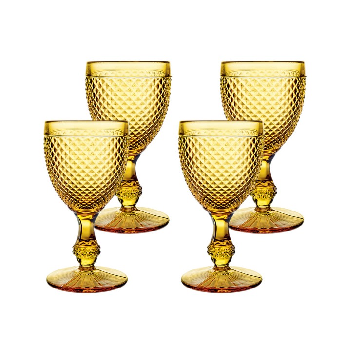 Vista Alegre Bicos Water Goblets, Set of 4