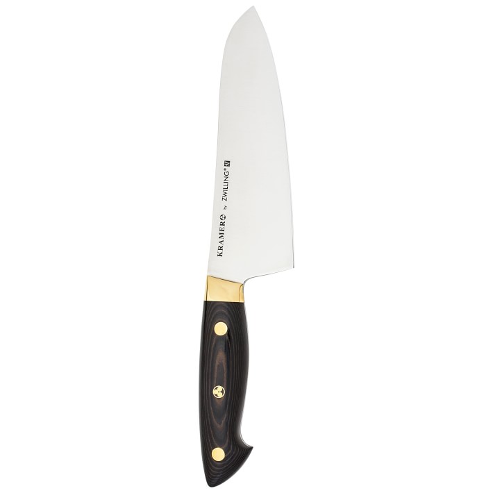 Zwilling Kramer Carbon Santoku Knife, 7"
