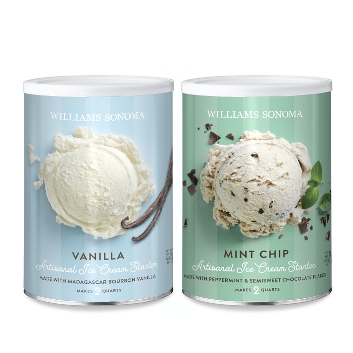 Vanilla & Mint Chip Ice Cream Starter Set
