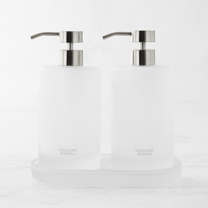 Hold Everything 16oz Soap & Lotion Dispenser, Frosted