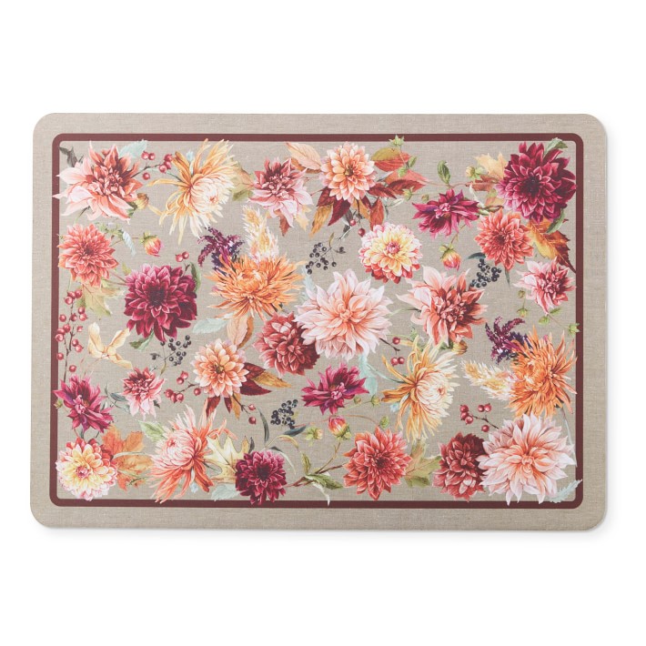 Harvest Bloom Cushioned Kitchen Mat