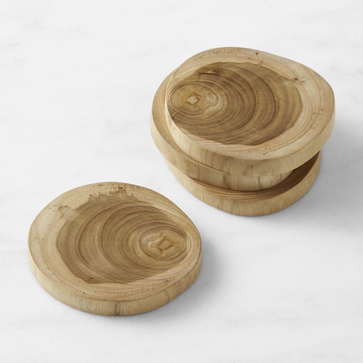 Teak Coasters