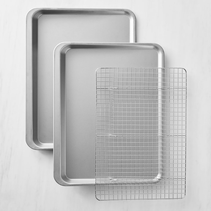 Traditionaltouch Non-Corrugated 3-Piece Cookie Bakeware Set
