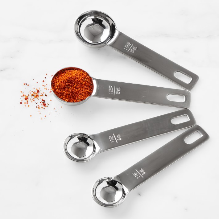 Stainless Steel Teaspoon & Tablespoon Measuring Spoons