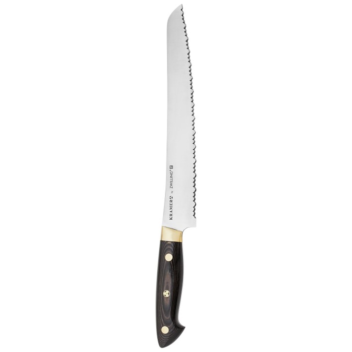 Zwilling Kramer Carbon Bread Knife, 10"