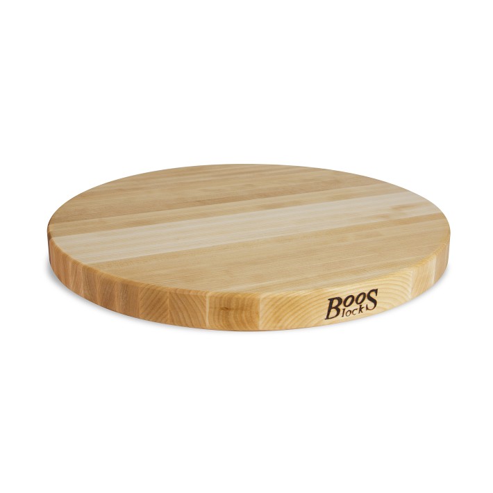 Boos Round Cutting Board, Maple, 18"
