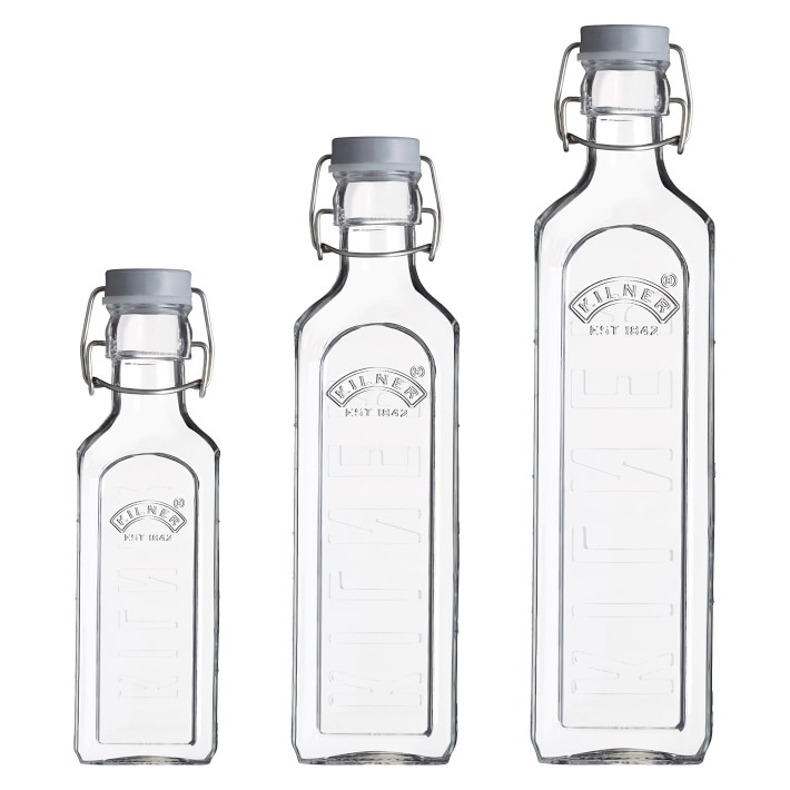 Kilner Glass Bottles, Set of 3